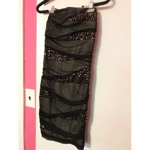 Sleeveless mini dress